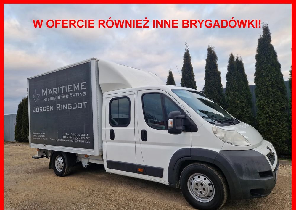 Peugeot Boxer 3.0 160KM Brygadówka - Бус с двойна кабина: снимка 1 Peugeot Boxer 3.0 160KM Brygadówka - Бус с двойна кабина: снимка 1