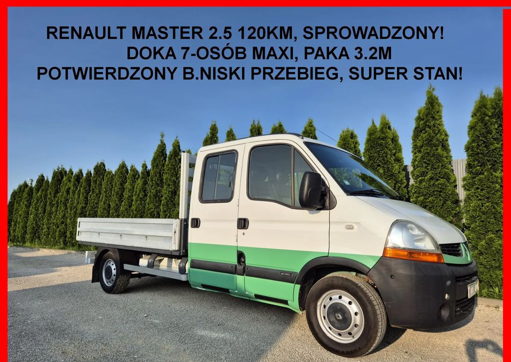 Renault Master 2.5 120KM Dubel Kabina - Бус с двойна кабина: снимка 1 Renault Master 2.5 120KM Dubel Kabina - Бус с двойна кабина: снимка 1