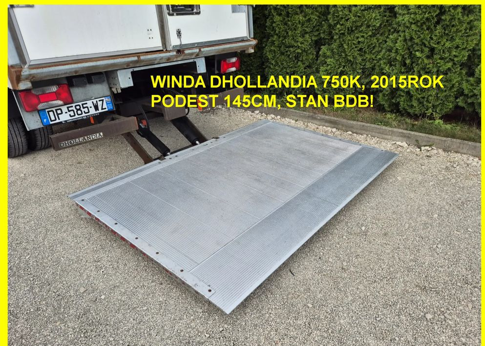 Winda Dhollandia 750kg Iveco , 2015 rok ,stan bdb! - Падащ борд: снимка 1 Winda Dhollandia 750kg Iveco , 2015 rok ,stan bdb! - Падащ борд: снимка 1