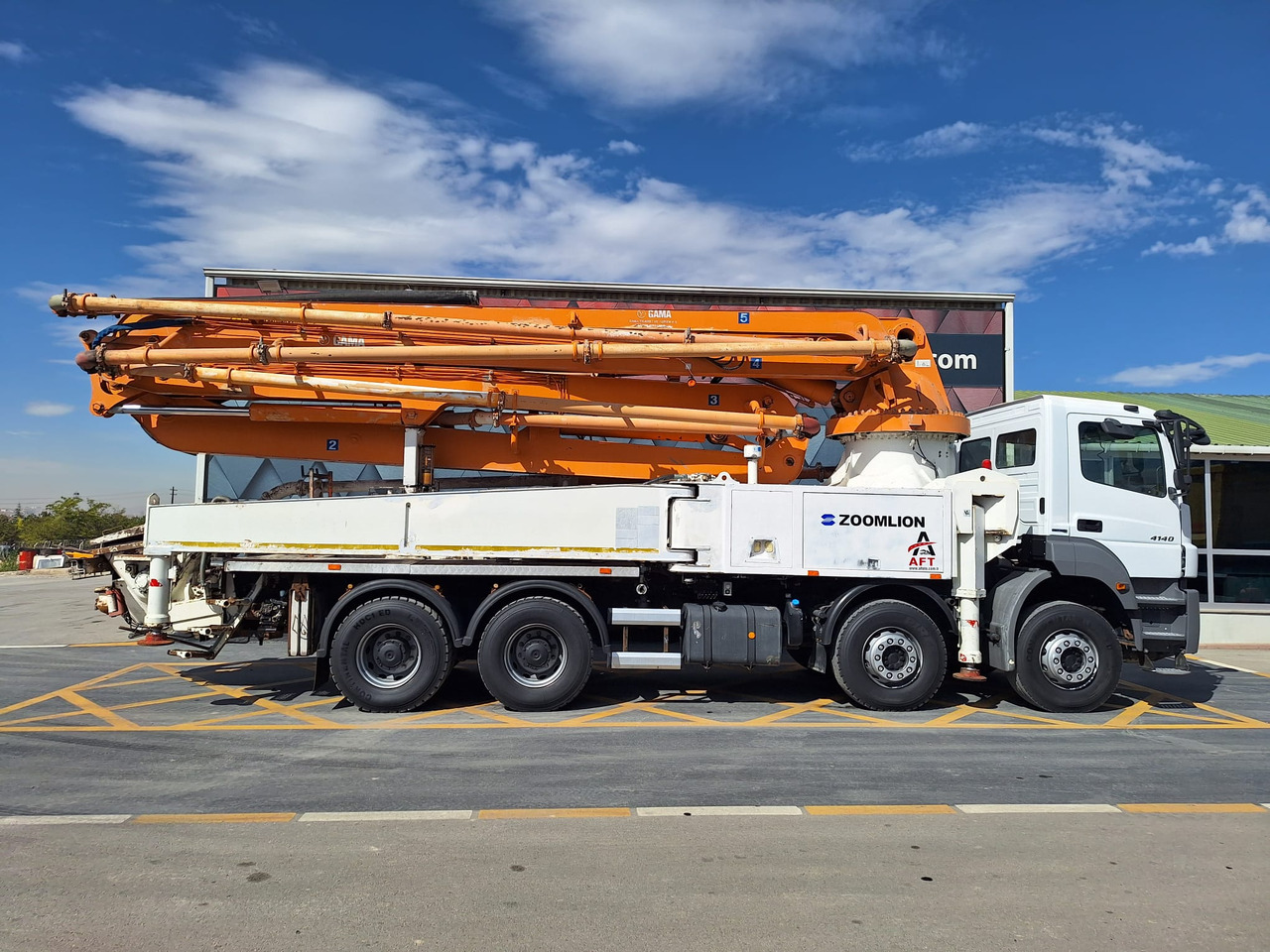 MERCEDES-BENZ AXOR 4140 ZOOMLION 43X-5RZ - Бетон помпа: снимка 4 MERCEDES-BENZ AXOR 4140 ZOOMLION 43X-5RZ - Бетон помпа: снимка 4