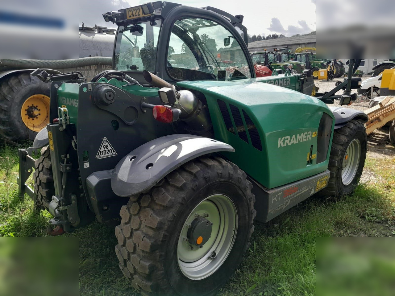 2021 KRAMER KT356 - Телескопичен товарач: снимка 4 2021 KRAMER KT356 - Телескопичен товарач: снимка 4