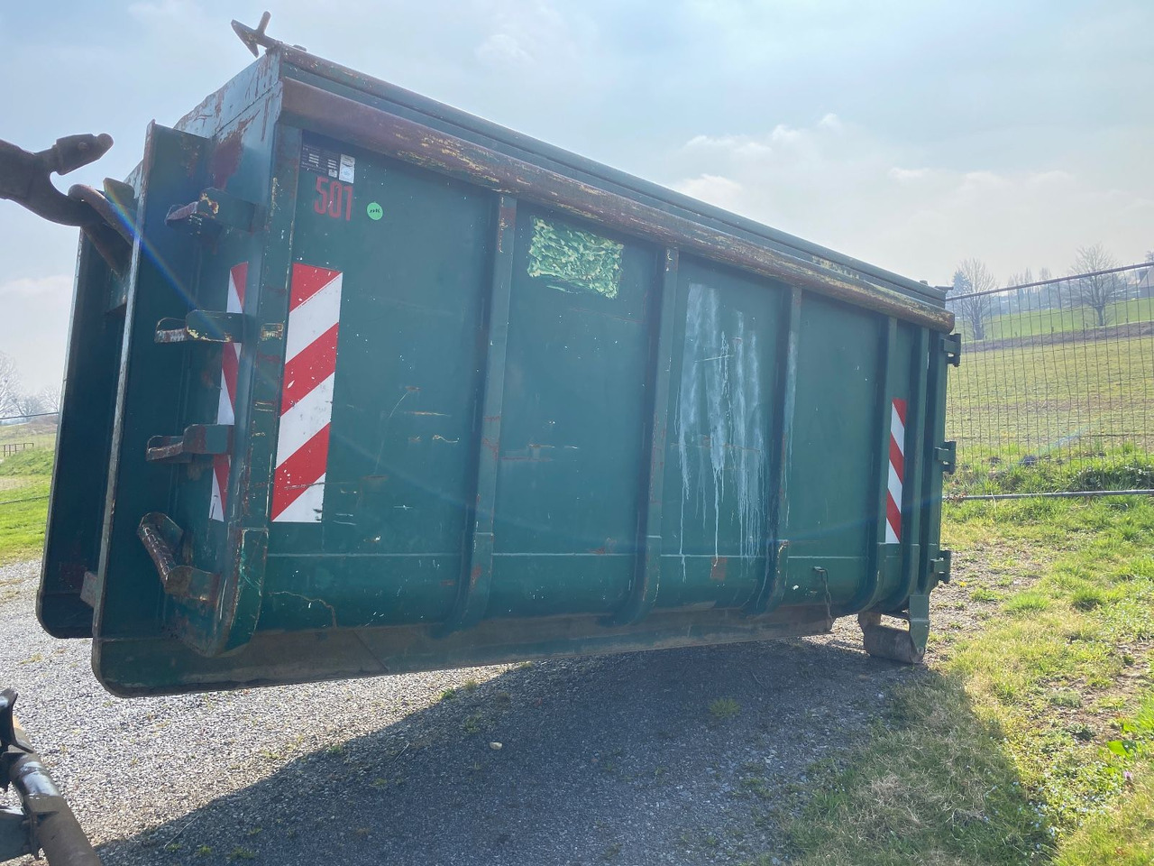 Hüllenkremer 10 cbm Stahlcontainer mit Deckel - Мултилифт контейнер: снимка 1 Hüllenkremer 10 cbm Stahlcontainer mit Deckel - Мултилифт контейнер: снимка 1