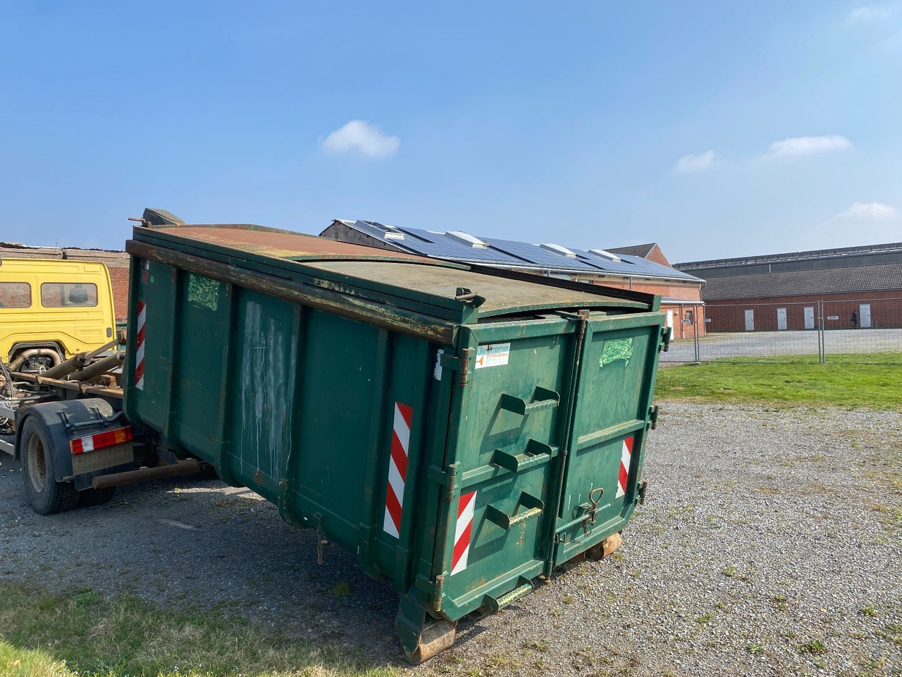 Hüllenkremer 10 cbm Stahlcontainer mit Deckel - Мултилифт контейнер: снимка 2 Hüllenkremer 10 cbm Stahlcontainer mit Deckel - Мултилифт контейнер: снимка 2