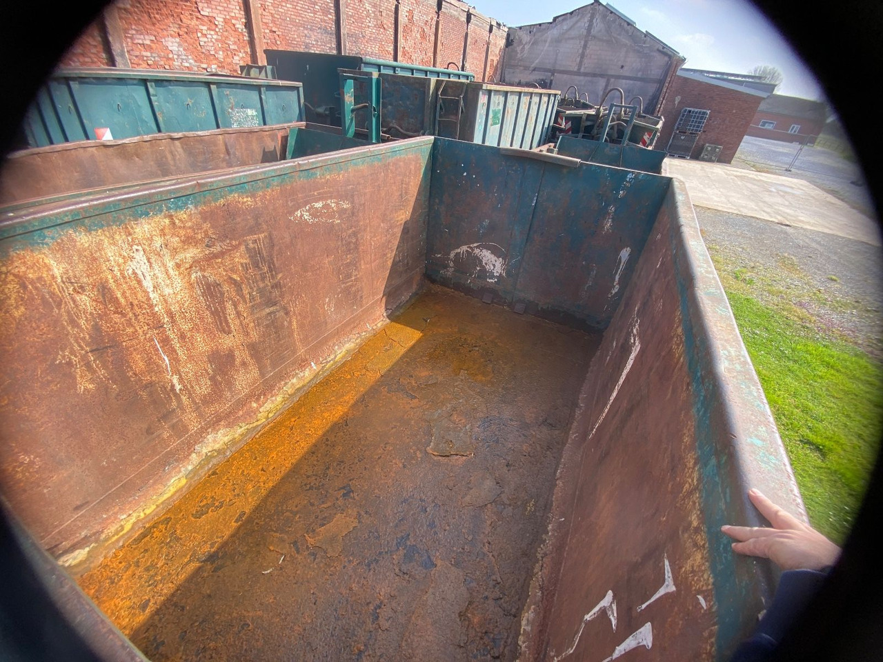 Мултилифт контейнер Hüllenkremer 10 cbm Stahlcontainer mit: снимка 6