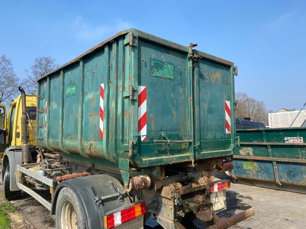 Hüllenkremer 10 cbm Stahlcontainer mit - Мултилифт контейнер: снимка 2 Hüllenkremer 10 cbm Stahlcontainer mit - Мултилифт контейнер: снимка 2