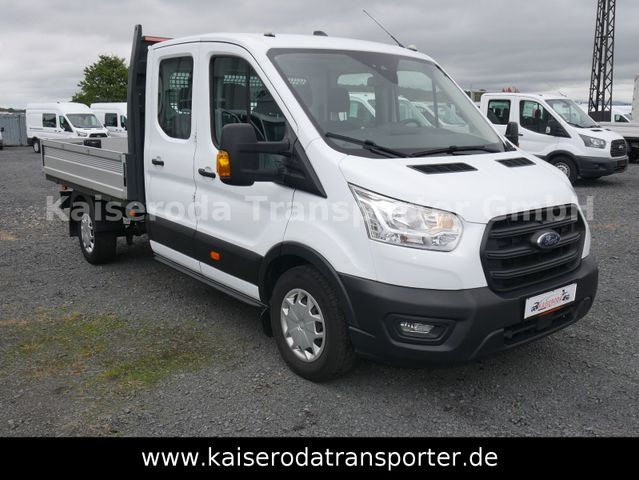 Ford Transit FT 350 L3 VA Pritsche DoKa Klima AHK - Бордови бус: снимка 3 Ford Transit FT 350 L3 VA Pritsche DoKa Klima AHK - Бордови бус: снимка 3