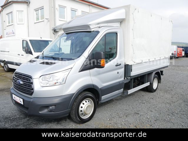 Ford Transit FT 470 L2 HA Pritsche + Plane Klima EU6 - Брезентов бус: снимка 1 Ford Transit FT 470 L2 HA Pritsche + Plane Klima EU6 - Брезентов бус: снимка 1