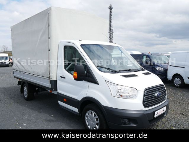 Ford Transit FT350 L3VA Pritsche Plane Hubbühne Klima - Брезентов бус: снимка 4 Ford Transit FT350 L3VA Pritsche Plane Hubbühne Klima - Брезентов бус: снимка 4