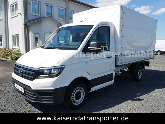 Volkswagen Crafter 35 TDI VA Einzelkabine Pritsche Plane - Брезентов бус: снимка 1 Volkswagen Crafter 35 TDI VA Einzelkabine Pritsche Plane - Брезентов бус: снимка 1