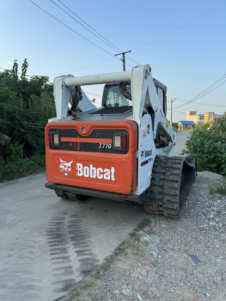 Мини верижен товарач BOBCAT T770 skid steer loader American original Mining/Agriculture/Urban Construction: снимка 6
