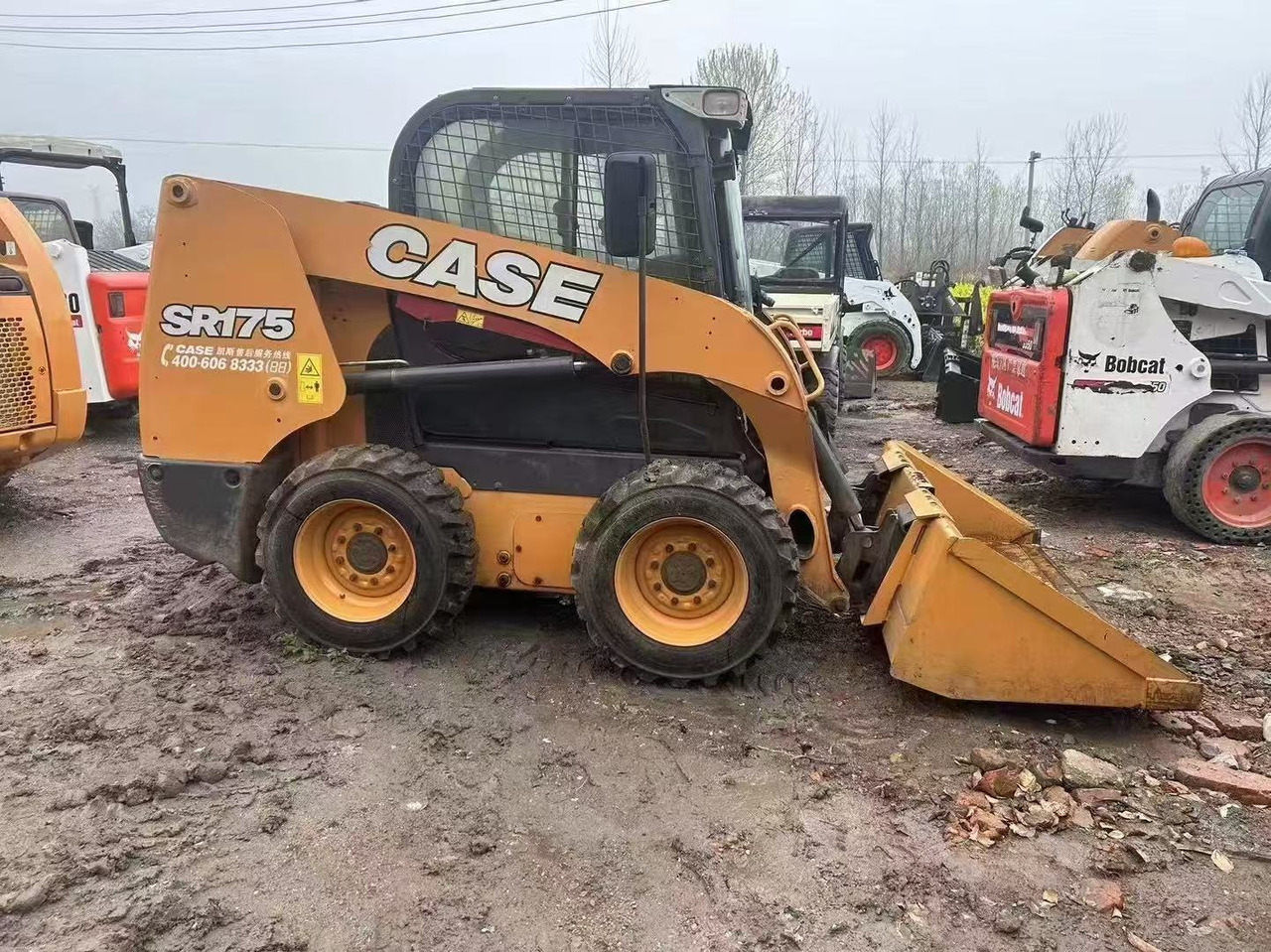 CASE SR175 skid steer loader American original - Мини челен товарач: снимка 5 CASE SR175 skid steer loader American original - Мини челен товарач: снимка 5