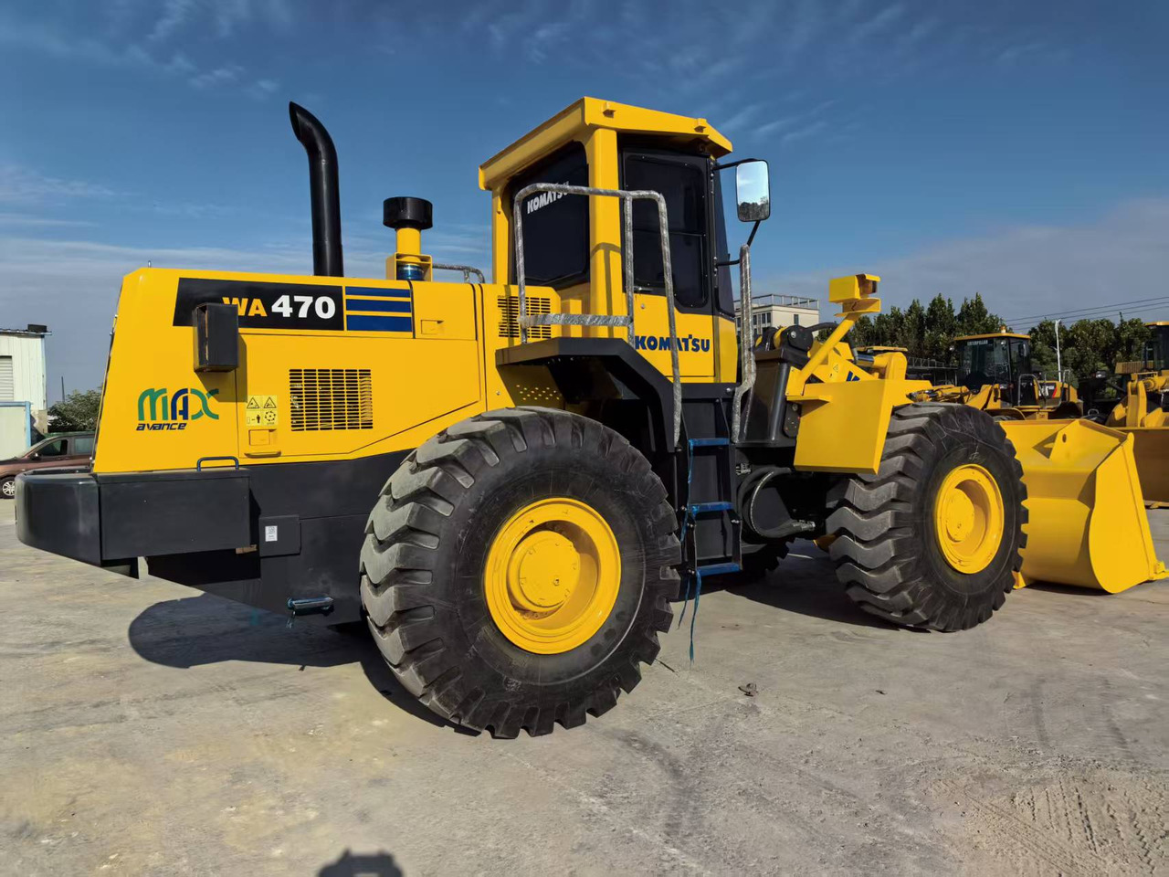 KOMATSU wa470 Low work hours, direct supply from the source, lower prices - Колесен товарач: снимка 2 KOMATSU wa470 Low work hours, direct supply from the source, lower prices - Колесен товарач: снимка 2