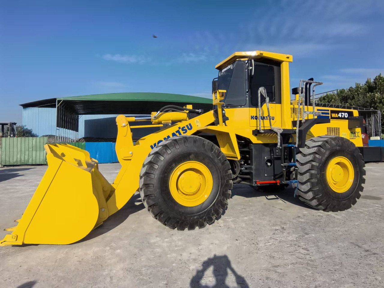 KOMATSU wa470 Low work hours, direct supply from the source, lower prices - Колесен товарач: снимка 4 KOMATSU wa470 Low work hours, direct supply from the source, lower prices - Колесен товарач: снимка 4