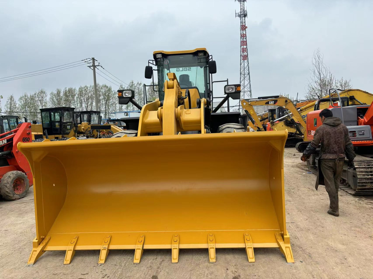 SDLG L956F china brand front loader 5 ton class - Колесен товарач: снимка 2 SDLG L956F china brand front loader 5 ton class - Колесен товарач: снимка 2