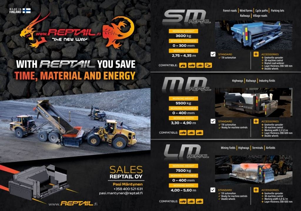 Reptail LM  - Грейдер: снимка 3 Reptail LM  - Грейдер: снимка 3