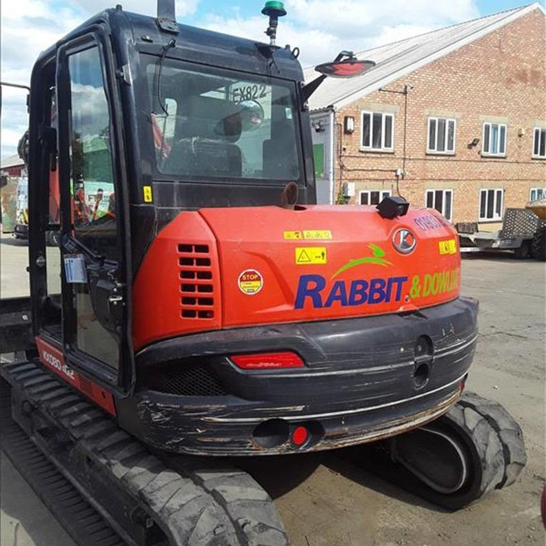 Kubota KX080-4a2 - Мини багер: снимка 5 Kubota KX080-4a2 - Мини багер: снимка 5