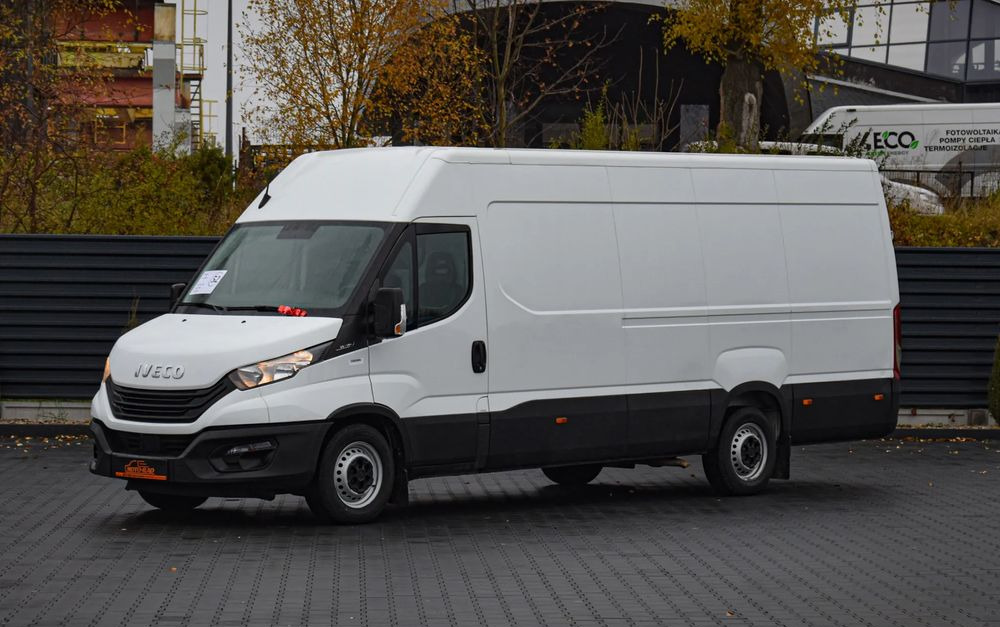 Iveco DAILY MAXI 35S16 / 2.3 - 160 KM / NOWY MODEL / 3 OSOBY / DOSTAWCZE / BLASZAK / KLIMA / CZUJNIKI COFANIA / TRYB CITY-ECO / 2023 / SERWISOWANY / SPROWADZONY Z NIEMIEC - Товарен бус: снимка 1 Iveco DAILY MAXI 35S16 / 2.3 - 160 KM / NOWY MODEL / 3 OSOBY / DOSTAWCZE / BLASZAK / KLIMA / CZUJNIKI COFANIA / TRYB CITY-ECO / 2023 / SERWISOWANY / SPROWADZONY Z NIEMIEC - Товарен бус: снимка 1
