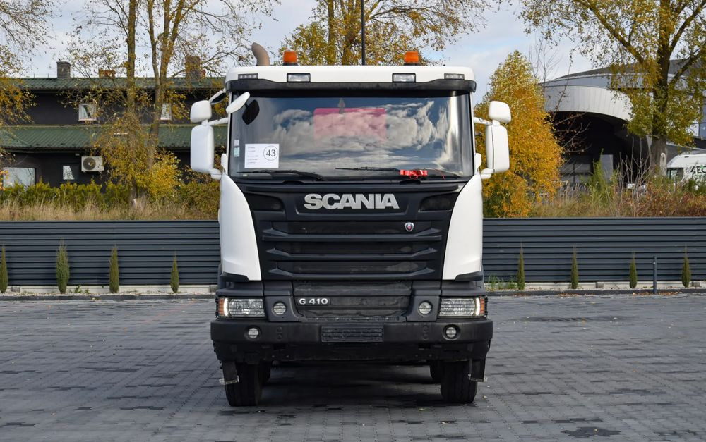 Scania G410 / 8x4 / EURO 6 / WYWROTKA / MELLER KIPPER / HYDROBURTA / AUTOMAT / 2016 / SERWISOWANY / SPROWADZONY - Самосвал камион: снимка 2 Scania G410 / 8x4 / EURO 6 / WYWROTKA / MELLER KIPPER / HYDROBURTA / AUTOMAT / 2016 / SERWISOWANY / SPROWADZONY - Самосвал камион: снимка 2