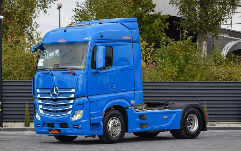 Mercedes-Benz ACTROS 1851 / EURO 6 / BIGSPACE / HYDRAULIKA / RETARDER / FULL SPILERY / SERWISOWANY / SPROWADZONY - Влекач: снимка 1 Mercedes-Benz ACTROS 1851 / EURO 6 / BIGSPACE / HYDRAULIKA / RETARDER / FULL SPILERY / SERWISOWANY / SPROWADZONY - Влекач: снимка 1