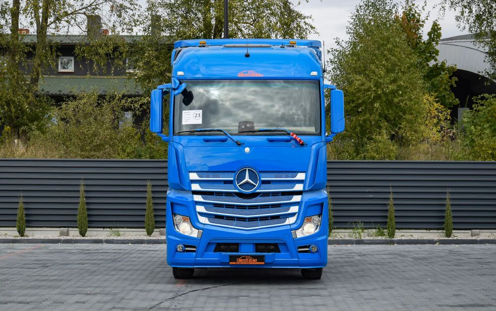 Mercedes-Benz ACTROS 1851 / EURO 6 / BIGSPACE / HYDRAULIKA / RETARDER / FULL SPILERY / SERWISOWANY / SPROWADZONY - Влекач: снимка 2 Mercedes-Benz ACTROS 1851 / EURO 6 / BIGSPACE / HYDRAULIKA / RETARDER / FULL SPILERY / SERWISOWANY / SPROWADZONY - Влекач: снимка 2