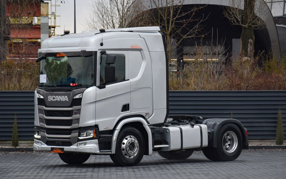 Scania R450 / HYDRAULIKA / RETARDER / ACC / KLIMA / FULL LEDY / ALUFELGI / SERWISOWANA / SPROWADZONA - Влекач: снимка 1 Scania R450 / HYDRAULIKA / RETARDER / ACC / KLIMA / FULL LEDY / ALUFELGI / SERWISOWANA / SPROWADZONA - Влекач: снимка 1