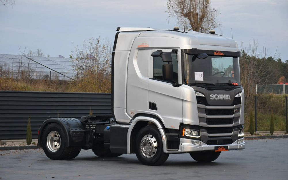 Scania R450 / HYDRAULIKA / RETARDER / ACC / KLIMA / FULL LEDY / ALUFELGI / SERWISOWANA / SPROWADZONA - Влекач: снимка 3 Scania R450 / HYDRAULIKA / RETARDER / ACC / KLIMA / FULL LEDY / ALUFELGI / SERWISOWANA / SPROWADZONA - Влекач: снимка 3