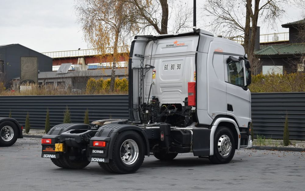 Scania R450 / HYDRAULIKA / RETARDER / ACC / KLIMA / FULL LEDY / ALUFELGI / SERWISOWANA / SPROWADZONA - Влекач: снимка 5 Scania R450 / HYDRAULIKA / RETARDER / ACC / KLIMA / FULL LEDY / ALUFELGI / SERWISOWANA / SPROWADZONA - Влекач: снимка 5