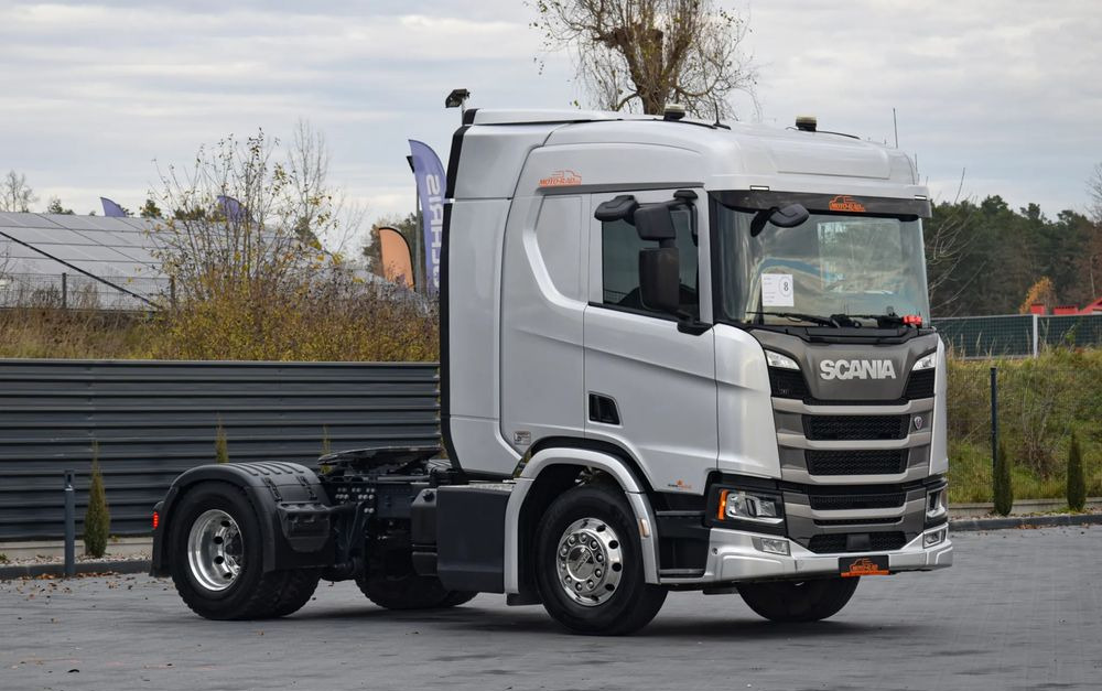 Scania R450 / HYDRAULIKA / RETARDER / ACC / KLIMA / FULL LEDY / ALUFELGI / SERWISOWANA / SPROWADZONA - Влекач: снимка 3 Scania R450 / HYDRAULIKA / RETARDER / ACC / KLIMA / FULL LEDY / ALUFELGI / SERWISOWANA / SPROWADZONA - Влекач: снимка 3