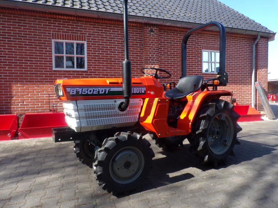Kleintraktor Kubota B1502, ab 95€ pro Monat. - Малък трактор: снимка 1 Kleintraktor Kubota B1502, ab 95€ pro Monat. - Малък трактор: снимка 1