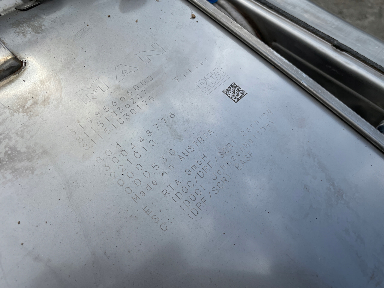 KATALIZATOR MAN TGX TGS EURO 6 DPF TŁUMIK WYDECH 81151036247 - Катализатор: снимка 5 KATALIZATOR MAN TGX TGS EURO 6 DPF TŁUMIK WYDECH 81151036247 - Катализатор: снимка 5