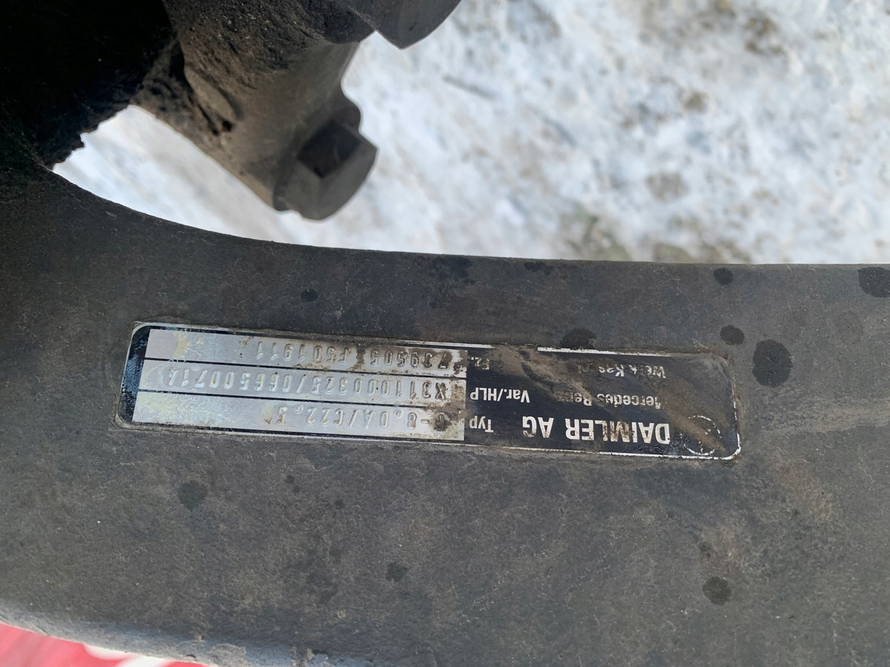 OŚ PRZEDNIA MERCEDES ACTROS MP4 ANTOS F-8.0/C22.5 - Предна ос за Камион: снимка 2 OŚ PRZEDNIA MERCEDES ACTROS MP4 ANTOS F-8.0/C22.5 - Предна ос за Камион: снимка 2