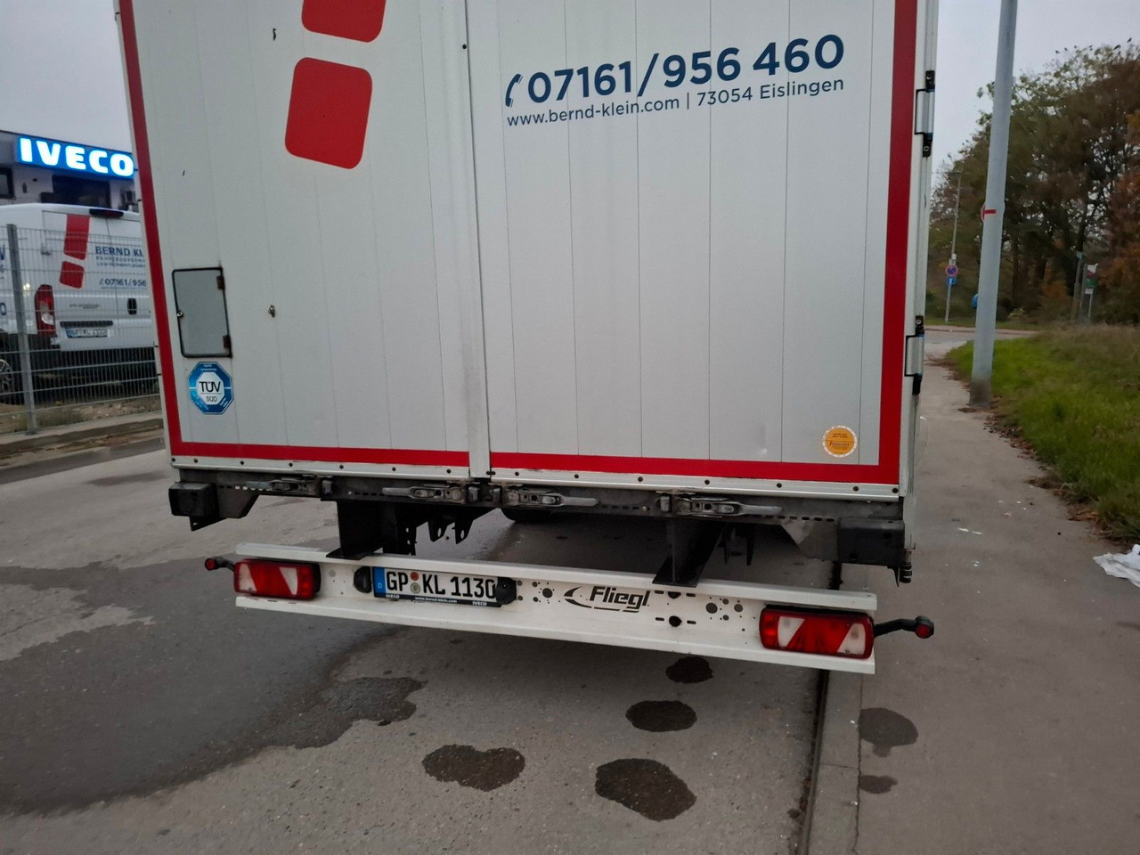 Fliegl TKF 118, Schiebeplane, Durchlader, Luft, - Брезентово ремарке: снимка 5 Fliegl TKF 118, Schiebeplane, Durchlader, Luft, - Брезентово ремарке: снимка 5