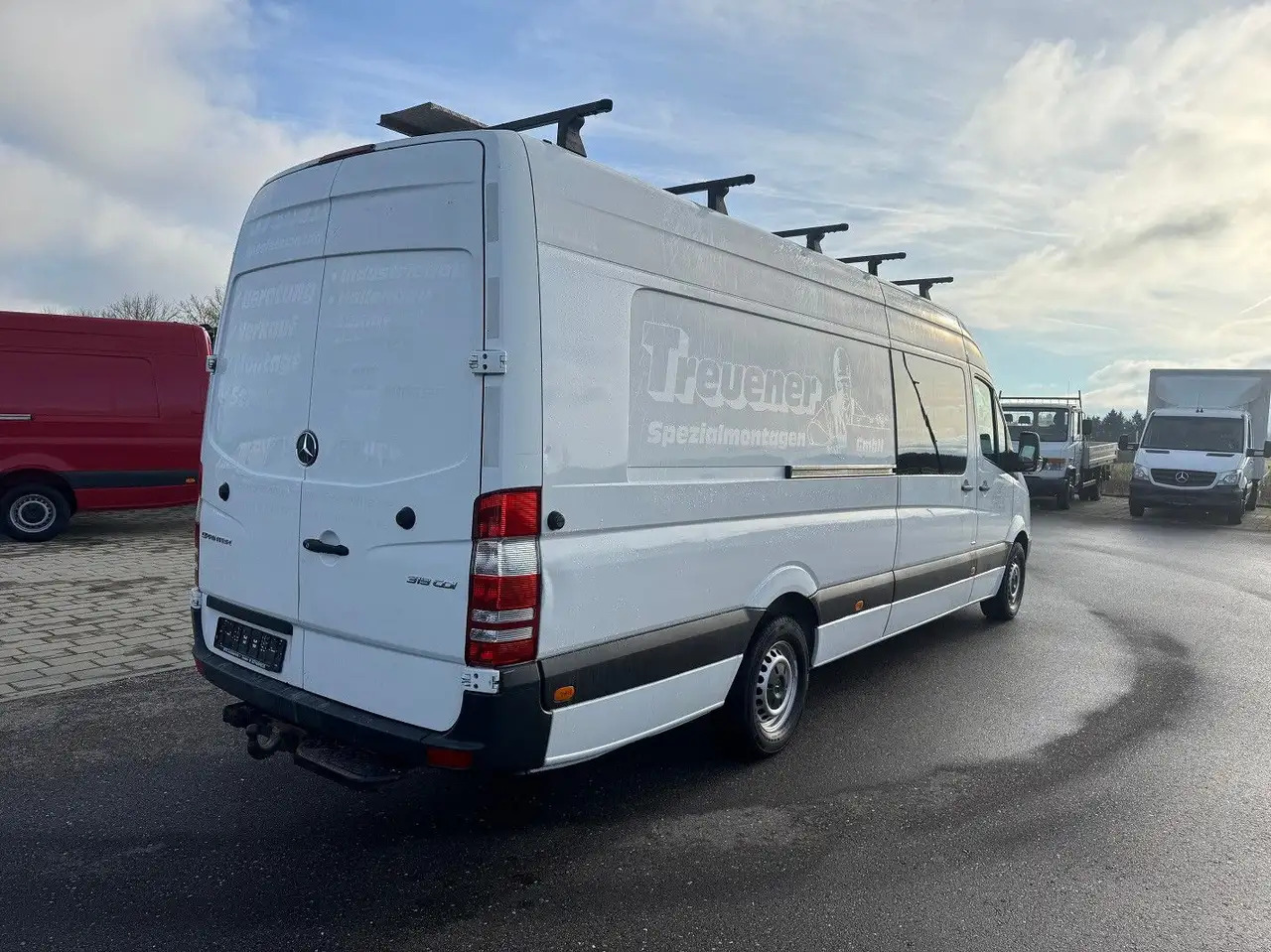 Товарен бус, Бус с двойна кабина Mercedes-Benz Sprinter 319 CDI Maxi Lang XXL Extralang Mixto: снимка 6