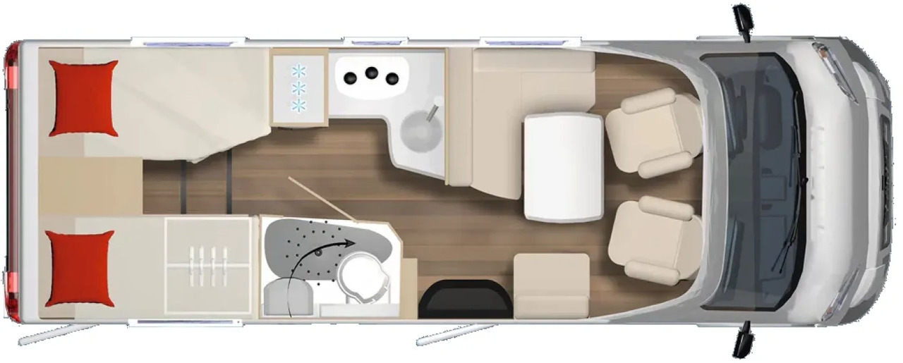 Bürstner B66 TD 690 G B 66 TD 690 Voll ausgestattet - Полуинтегриран кемпер: снимка 2 Bürstner B66 TD 690 G B 66 TD 690 Voll ausgestattet - Полуинтегриран кемпер: снимка 2