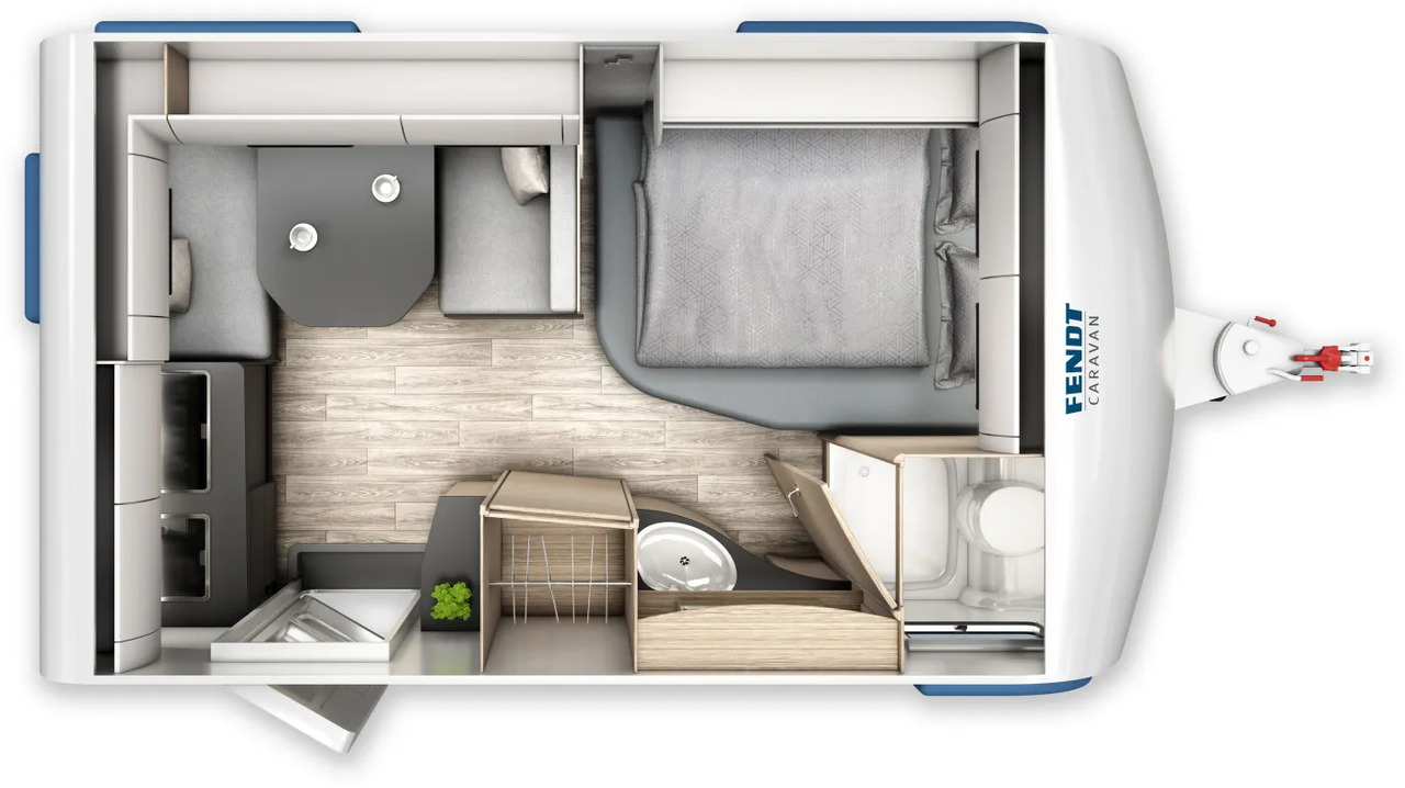 Wohnwagen Fendt Apero Activ 390 FH Modell 2026 - Каравана: снимка 2 Wohnwagen Fendt Apero Activ 390 FH Modell 2026 - Каравана: снимка 2