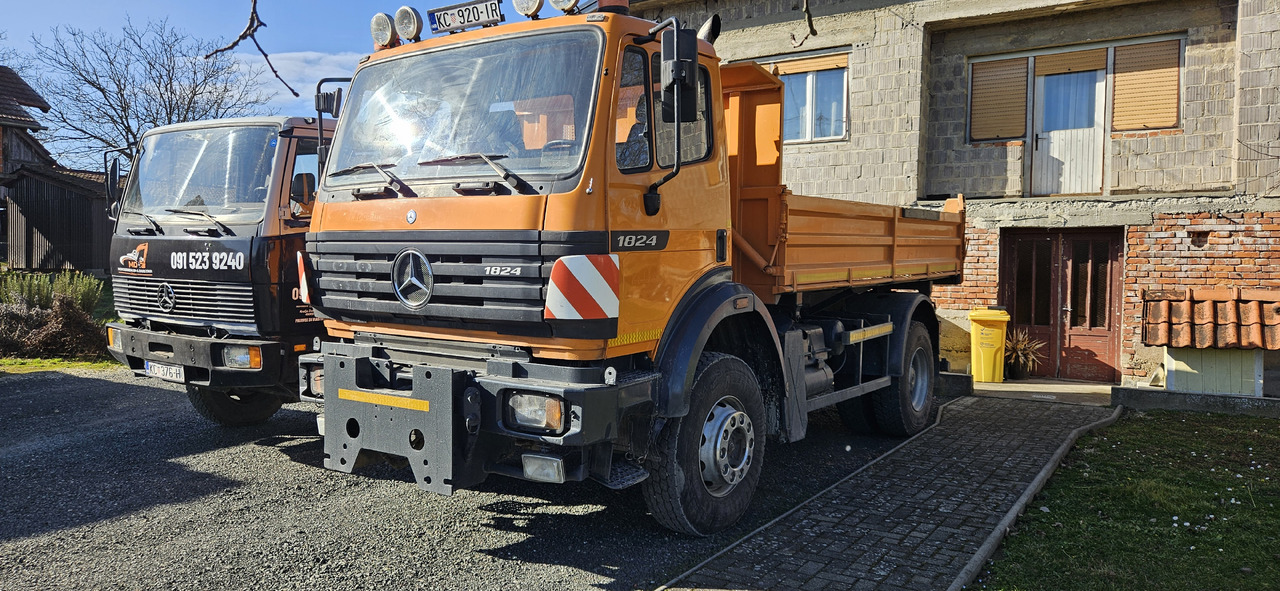MERCEDES-BENZ 1824 ACTROS SK 4x4 - Самосвал камион: снимка 2 MERCEDES-BENZ 1824 ACTROS SK 4x4 - Самосвал камион: снимка 2