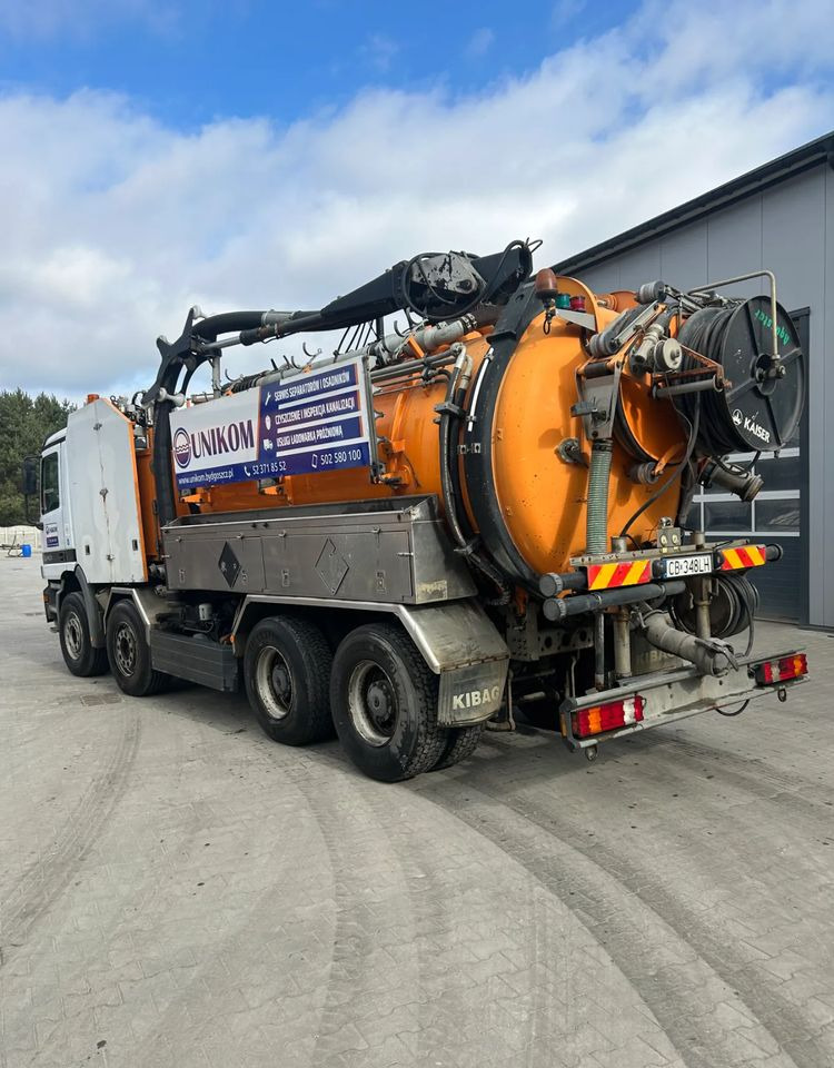 Mercedes-Benz ACTROS 3243 KAISER AQUASTER WUKO - Каналопочистваща машина: снимка 5 Mercedes-Benz ACTROS 3243 KAISER AQUASTER WUKO - Каналопочистваща машина: снимка 5