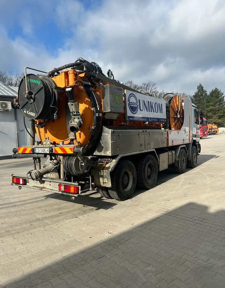 Mercedes-Benz ACTROS 3243 KAISER AQUASTER WUKO - Каналопочистваща машина: снимка 4 Mercedes-Benz ACTROS 3243 KAISER AQUASTER WUKO - Каналопочистваща машина: снимка 4