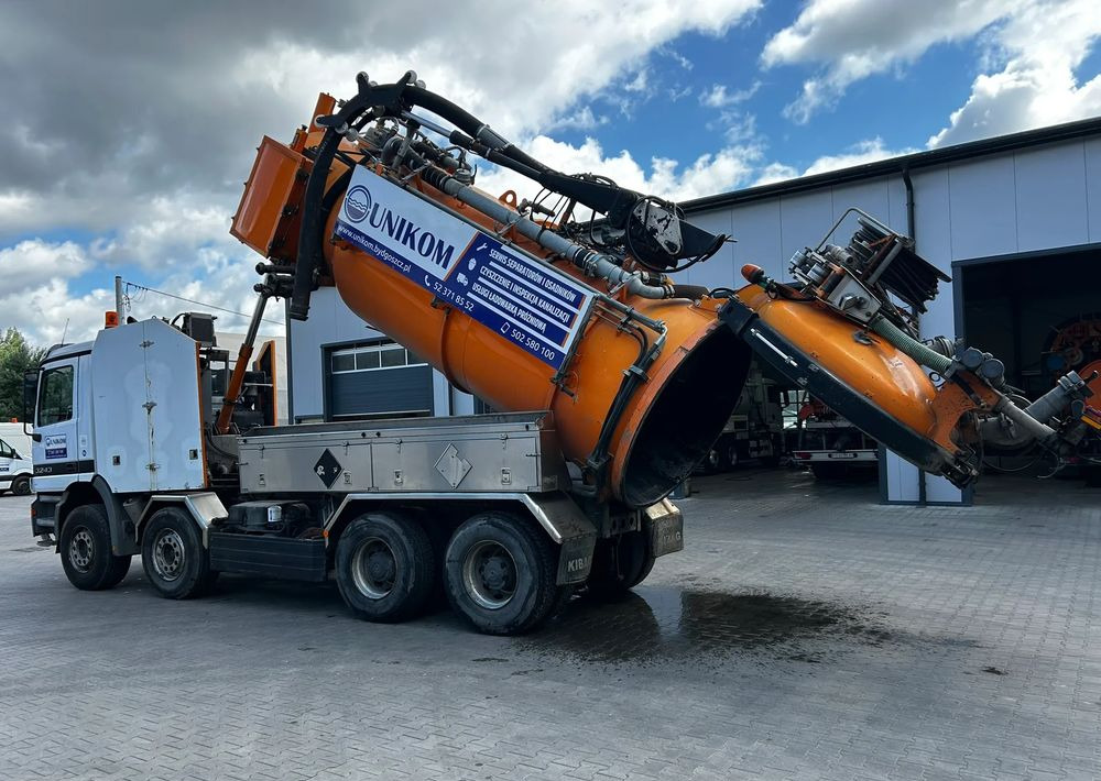 Mercedes-Benz ACTROS 3243 KAISER AQUASTER WUKO - Каналопочистваща машина: снимка 2 Mercedes-Benz ACTROS 3243 KAISER AQUASTER WUKO - Каналопочистваща машина: снимка 2