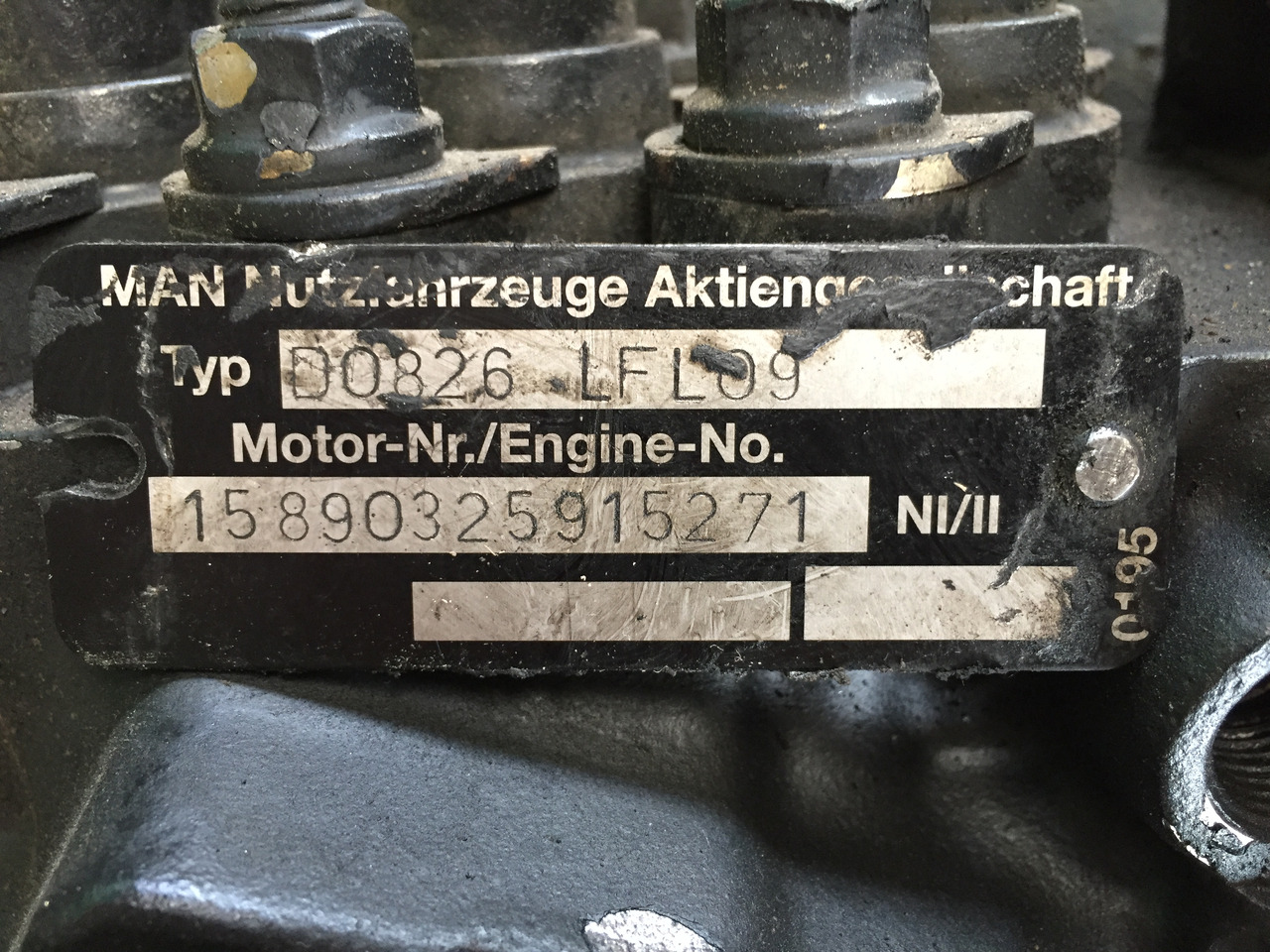 Горивна помпа за Камион ---Gebrauchte Einspritzpumpe MAN 272, Typ D 0826 LF 09, Euro 2, Artikel - Nr. : 81.99999 - 9999: снимка 8