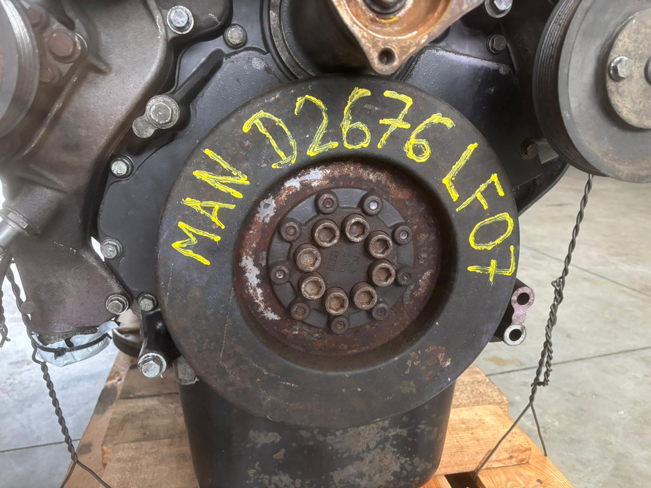 Gebrauchter MAN TGX 26.480 D 2676 LF 07 Motor - Двигател за Камион: снимка 4 Gebrauchter MAN TGX 26.480 D 2676 LF 07 Motor - Двигател за Камион: снимка 4