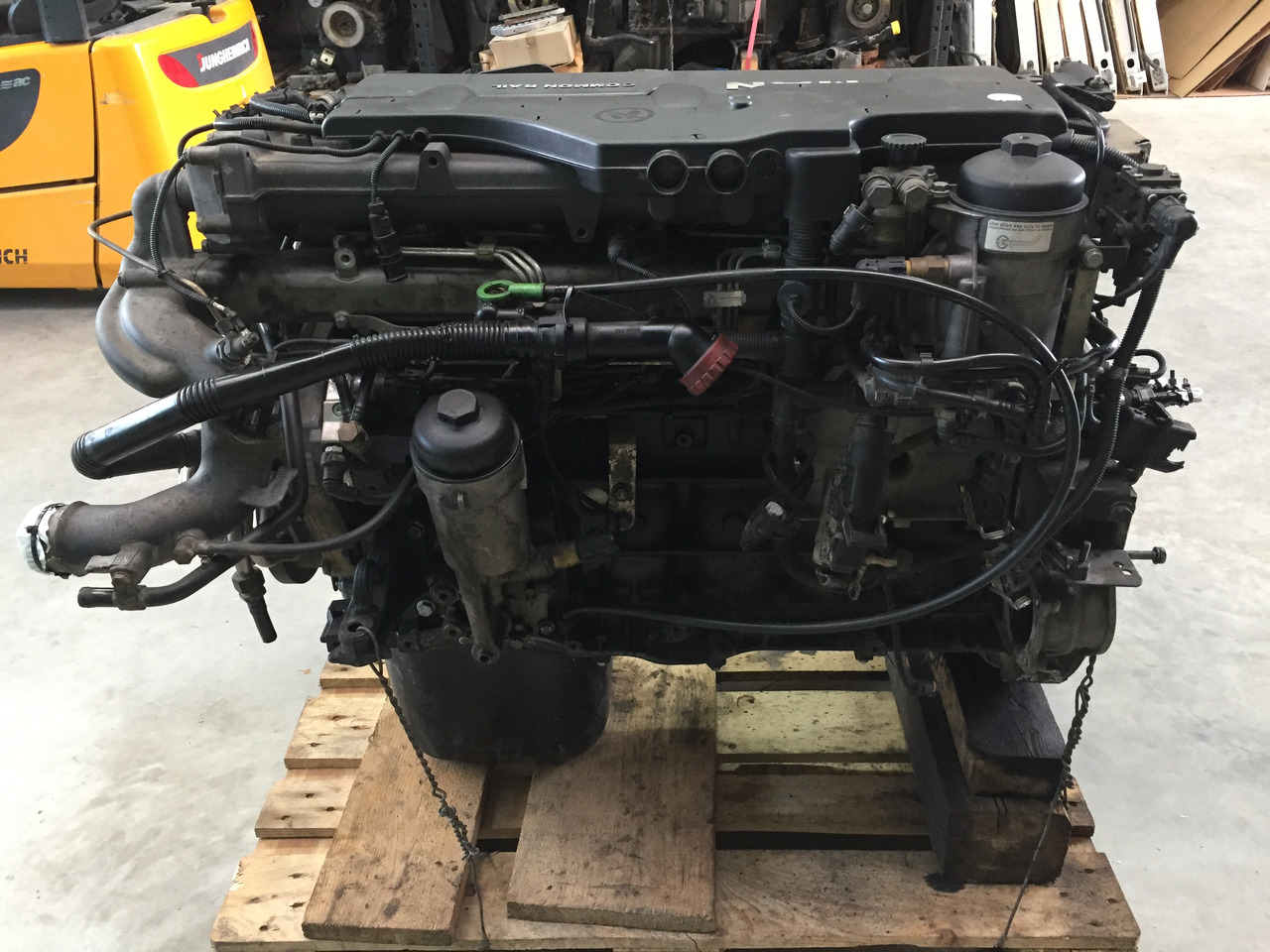 Gebrauchter Motor, MAN TGM 15.280, Motortyp: D 0836 LF 51, Euro 4 - Двигател за Камион: снимка 4 Gebrauchter Motor, MAN TGM 15.280, Motortyp: D 0836 LF 51, Euro 4 - Двигател за Камион: снимка 4