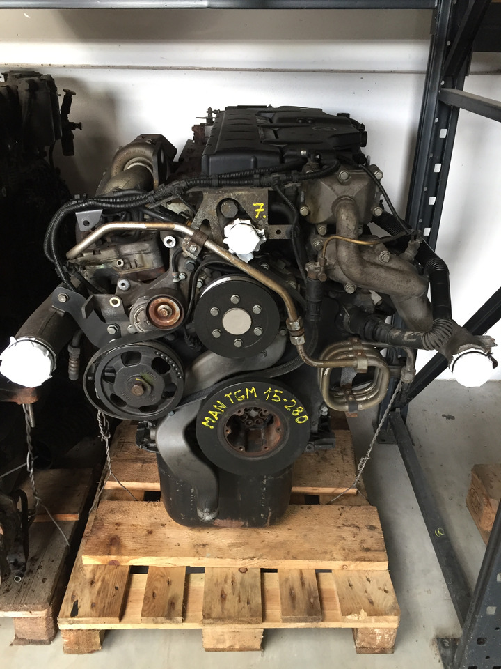 Gebrauchter Motor, MAN TGM 15.280, Motortyp: D 0836 LF 51, Euro 4 - Двигател за Камион: снимка 1 Gebrauchter Motor, MAN TGM 15.280, Motortyp: D 0836 LF 51, Euro 4 - Двигател за Камион: снимка 1
