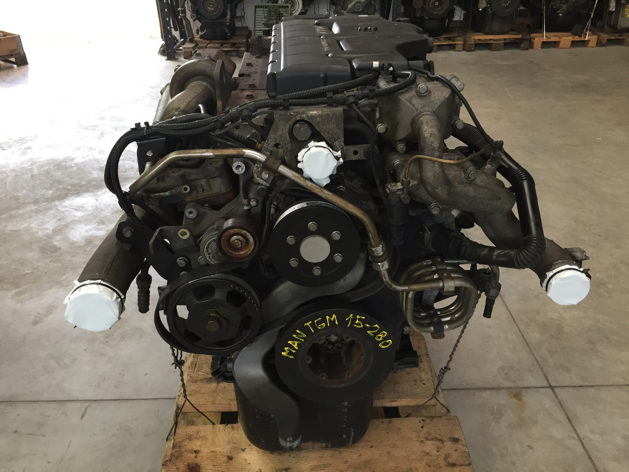 Gebrauchter Motor, MAN TGM 15.280, Motortyp: D 0836 LF 51, Euro 4 - Двигател за Камион: снимка 2 Gebrauchter Motor, MAN TGM 15.280, Motortyp: D 0836 LF 51, Euro 4 - Двигател за Камион: снимка 2