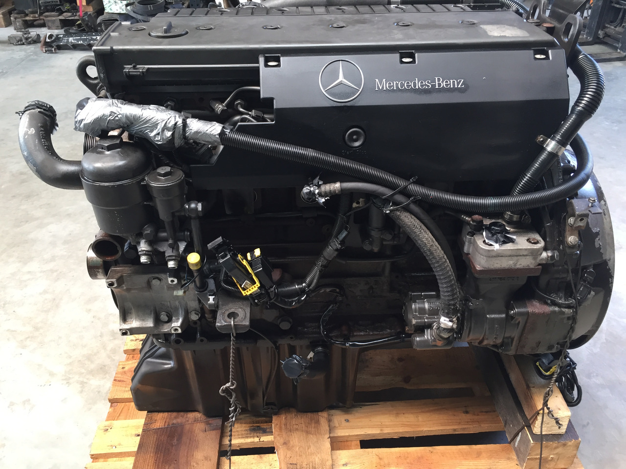 Gebrauchter Motor, MB Axor 1824 Euro 5, Typ OM 906 LA, Artikel - Nr. : A 9999.9999.99 - Двигател за Камион: снимка 4 Gebrauchter Motor, MB Axor 1824 Euro 5, Typ OM 906 LA, Artikel - Nr. : A 9999.9999.99 - Двигател за Камион: снимка 4