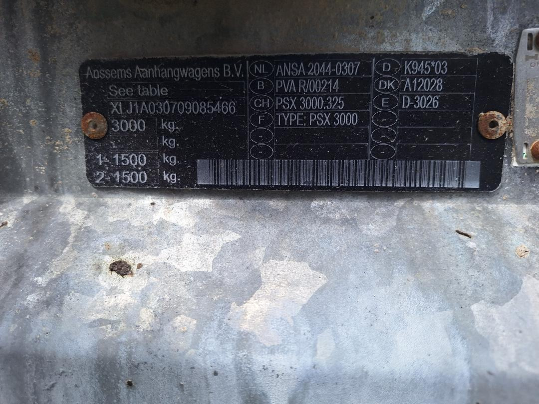 ANSSENS, 2009 god. - Бордово ремарке/ Платформа: снимка 4 ANSSENS, 2009 god. - Бордово ремарке/ Платформа: снимка 4