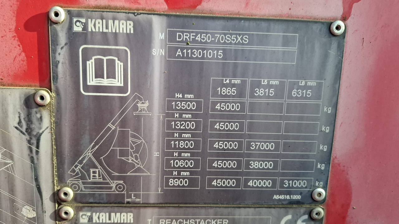 Ричстакер KALMAR DRF 450 70 S5XS: снимка 7 Ричстакер KALMAR DRF 450 70 S5XS: снимка 7