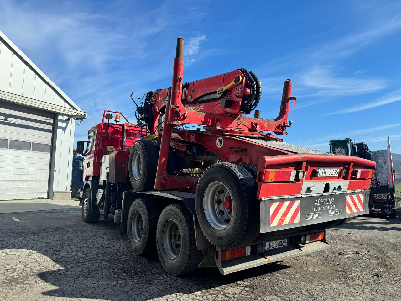 SCANIA R500 - Камион за дърва, Камион с кран: снимка 4 SCANIA R500 - Камион за дърва, Камион с кран: снимка 4