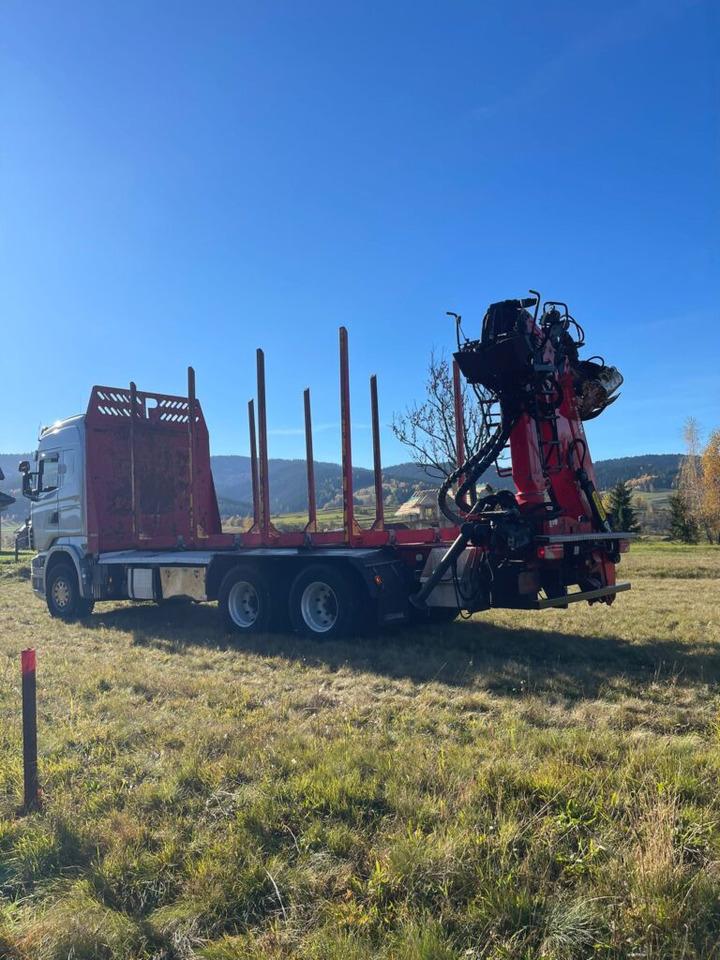 SCANIA R560 - Камион за дърва, Камион с кран: снимка 2 SCANIA R560 - Камион за дърва, Камион с кран: снимка 2