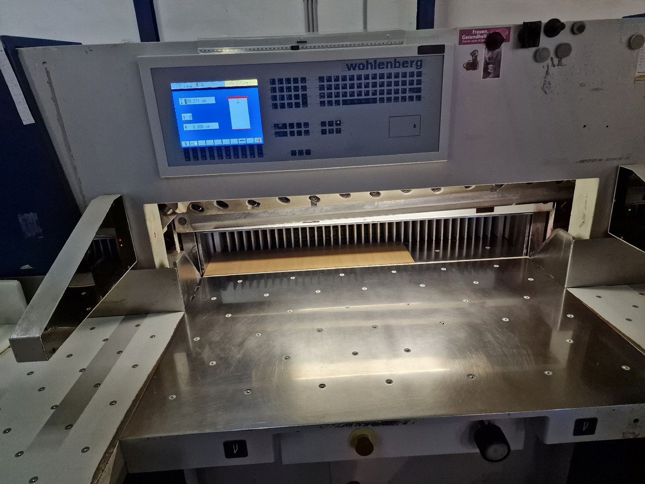 Wohlenberg 115 - Машина за рязане на хартия: снимка 3 Wohlenberg 115 - Машина за рязане на хартия: снимка 3